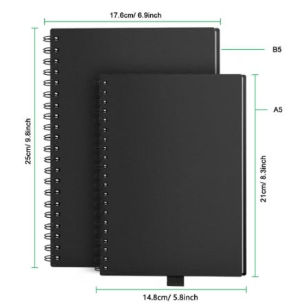 Cuaderno de papel reutilizable