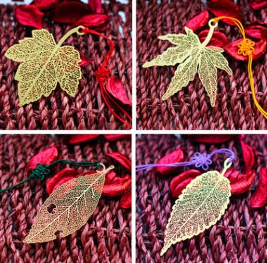 Marcapáginas de metal dorado vintage, MarquePage, marcapáginas de hoja Kawaii para libros, regalo de papelería, suministros escolares para estudiantes 734