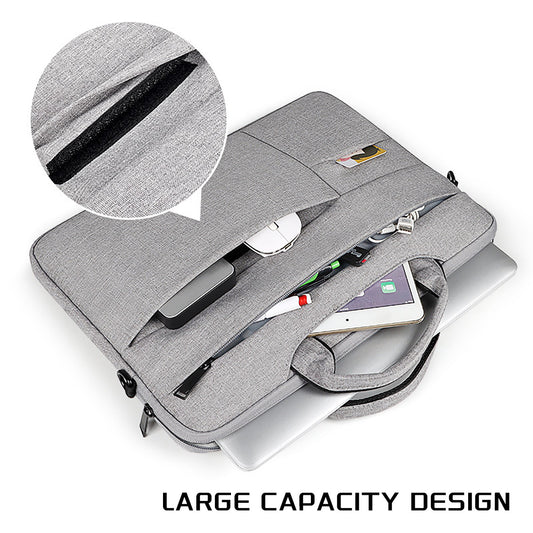 Bolsa para computadora portátil de 13-15.6 pulgadas, maletín para llevar computadora con correa para el hombro, bolsa para computadora portátil de negocios, ocio o escuela