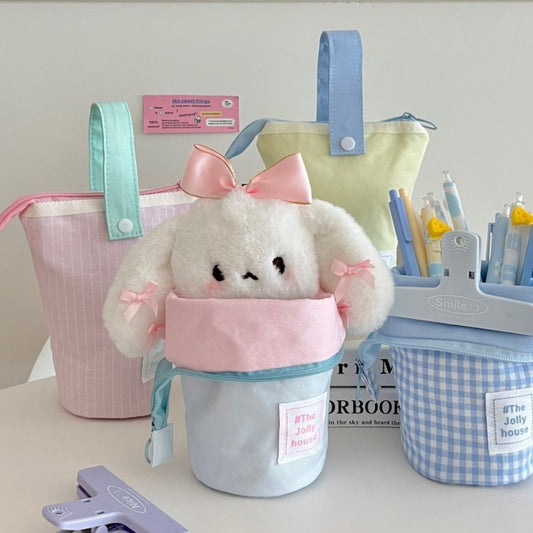 Estuche de lápiz y bolígrafo de pie plegable con compartimentos, bolsa de lápiz de gran capacidad, útiles escolares estéticos para chicas, chicos y adultos.