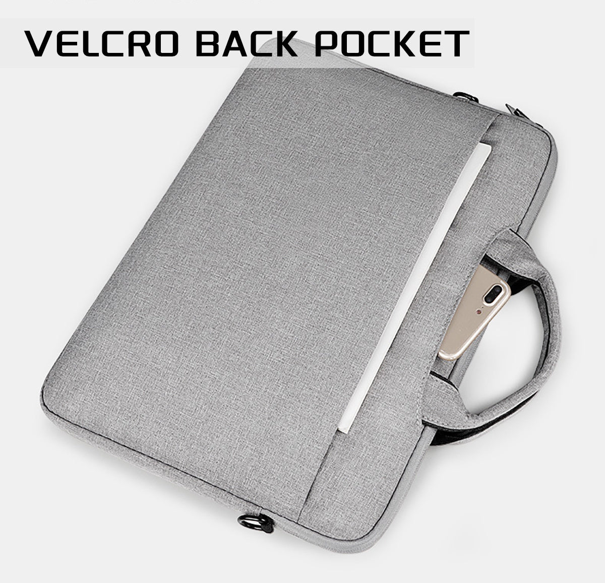 Bolsa para computadora portátil de 13-15.6 pulgadas, maletín para llevar computadora con correa para el hombro, bolsa para computadora portátil de negocios, ocio o escuela