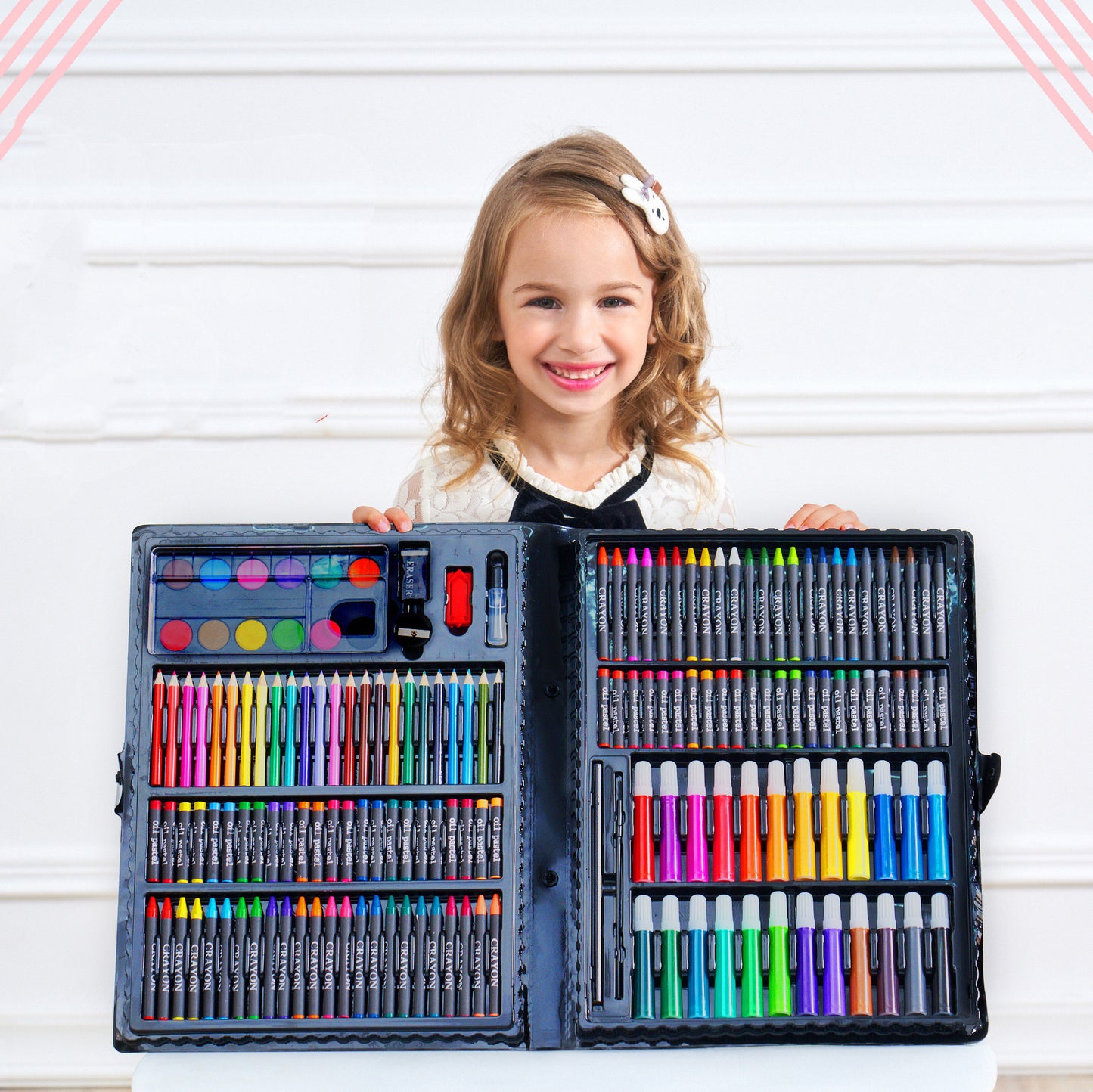 Set de pintura, útiles escolares, set de pinceles, set de pintura al óleo, set de bolígrafos acuarelados